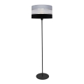 Stojeća lampa HELEN 1xE27/15W/230V crna/siva/srebrna