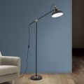 Stojeća lampa SCHILLER 1xE27/40W/230V crna/bronza