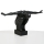 Stona dekoracija 19,5x16x38,5 cm smola/crna