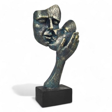 Stona dekoracija 29,5x10x14 cm smola/patina