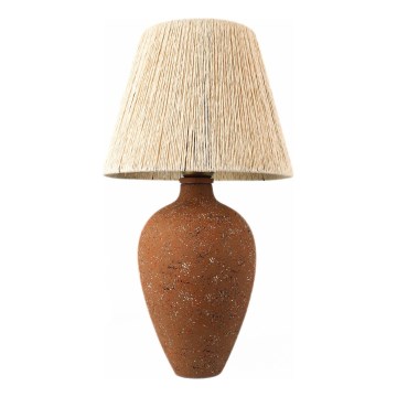 Stona lampa 1xE27/40W/230V braon/krem