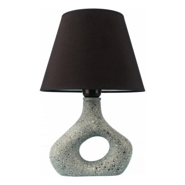 Stona lampa 1xE27/40W/230V crna/zelena