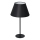 Stona lampa ARDEN 1xE27/60W/230V prečnika 30 cm crna/bela