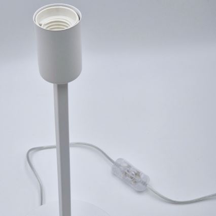 Stona lampa ASTRID 1xE27/60W/230V bela