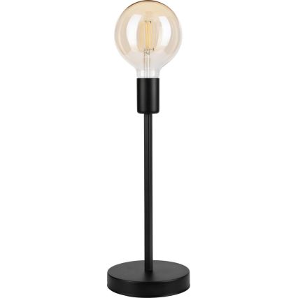 Stona lampa ASTRID 1xE27/60W/230V, mat crne boje