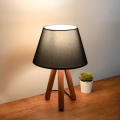 Stona lampa AYD 1xE27/40W/230V braon/antracit