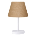 Stona lampa AYD 1xE27/40W/230V braon/bela