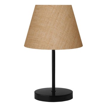 Stona lampa AYD 1xE27/40W/230V braon/crna