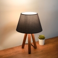 Stona lampa AYD 1xE27/40W/230V braon/crna