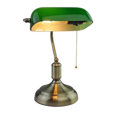 Stona lampa BANKER 1xE27/60W/230V