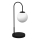 Stona lampa CAMBRIDGE 1xE14/60W/230V crna