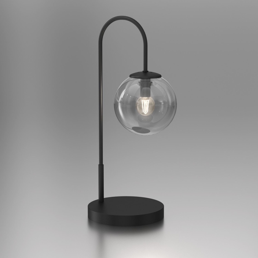 Stona lampa CAMBRIDGE 1xE14/60W/230V crna