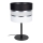 Stona lampa CORAL 1xE27/60W/230V crna/bela