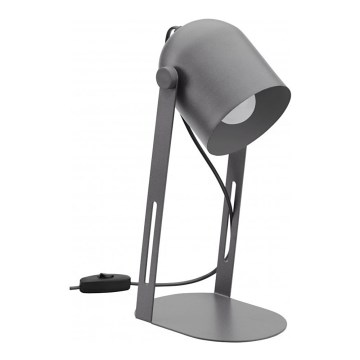 Stona lampa DAVIS 1xE27/60W/230V siva