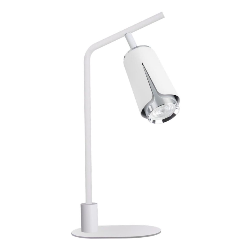 Stona lampa FLOWER 1xGU10/8W/230V bela