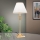 Stona lampa FONSA 1xE27/60W/230V 61 cm bela/zlatna