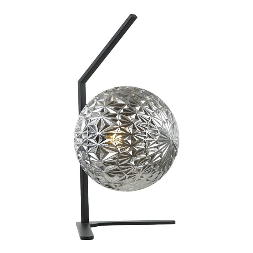 Stona lampa JUNO 1xE27/7W/230V sivo/crno