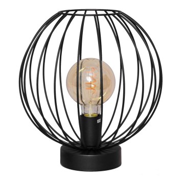 Stona lampa MERCURE 1xE27/15W/230V crna