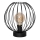 Stona lampa MERCURE 1xE27/15W/230V crna