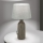 Stona lampa ORCHID 1xE27/40W/230V keramika braon/sivo