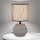 Stona lampa PINIA 1xE14/25W/230V keramika bež/sivo