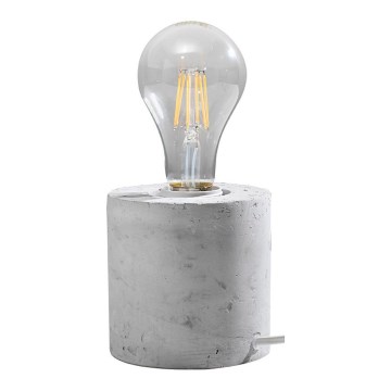 Stona lampa SALGADO 1xE27/60W/230V beton