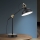 Stona lampa SCHILLER 1xE27/40W/230V crno/bronzana