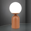Stona lampa STANLEY 1xE14/25W/230V keramika/braon