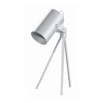 Stona lampa TUBA 1xE27/24W/230V bela