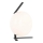Stona lampa VESTA 1xE27/7W/230V bela/crna