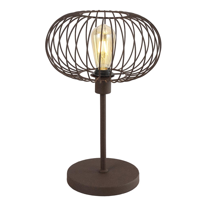 Stona lampa WIRE 1xE27/15W/230V braon