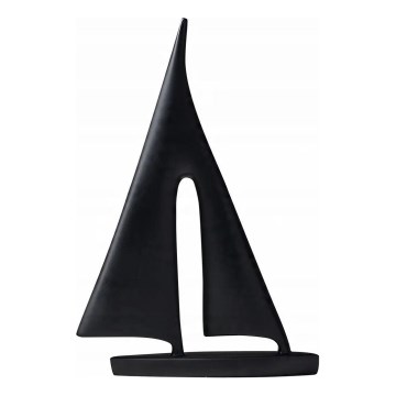 Stoni ukras 21 cm, smola/crna