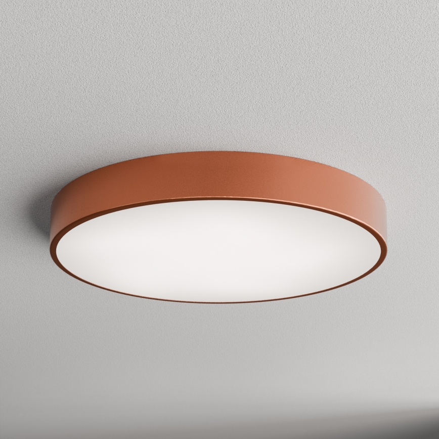 Stropna svetiljka sa senzorom CLEO, 5xE27/24W/230V, prečnik 60 cm, bakarna