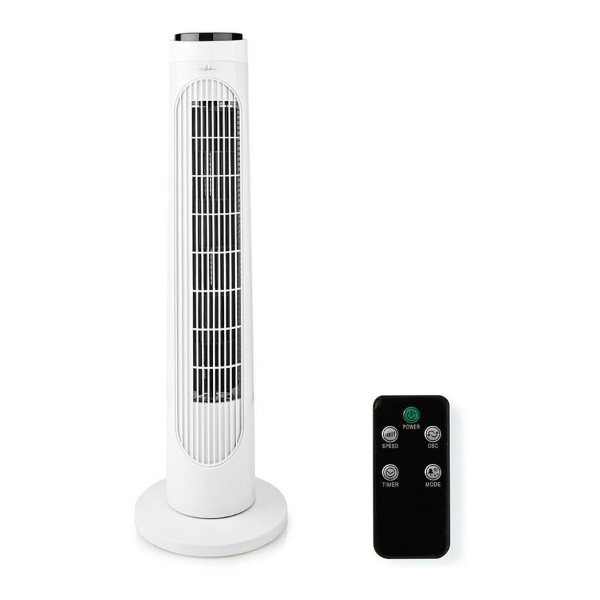 Stubni ventilator 50W/230V bela + Daljinski upravljač