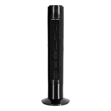 Stubni ventilator VENLO 45W/230V 73,6 cm crni