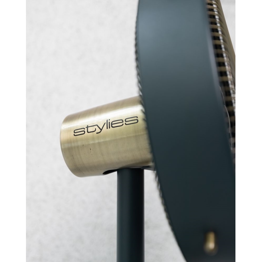 Stylies - Stojni ventilator URANUS 35W/230V 94 cm crna
