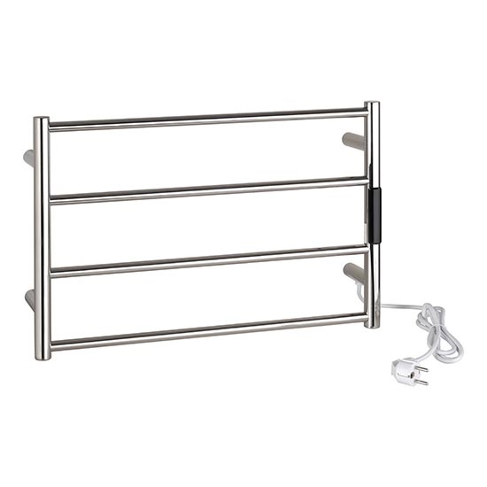 Sušač peškira 56x37 cm, nerđajući čelik/srebrna