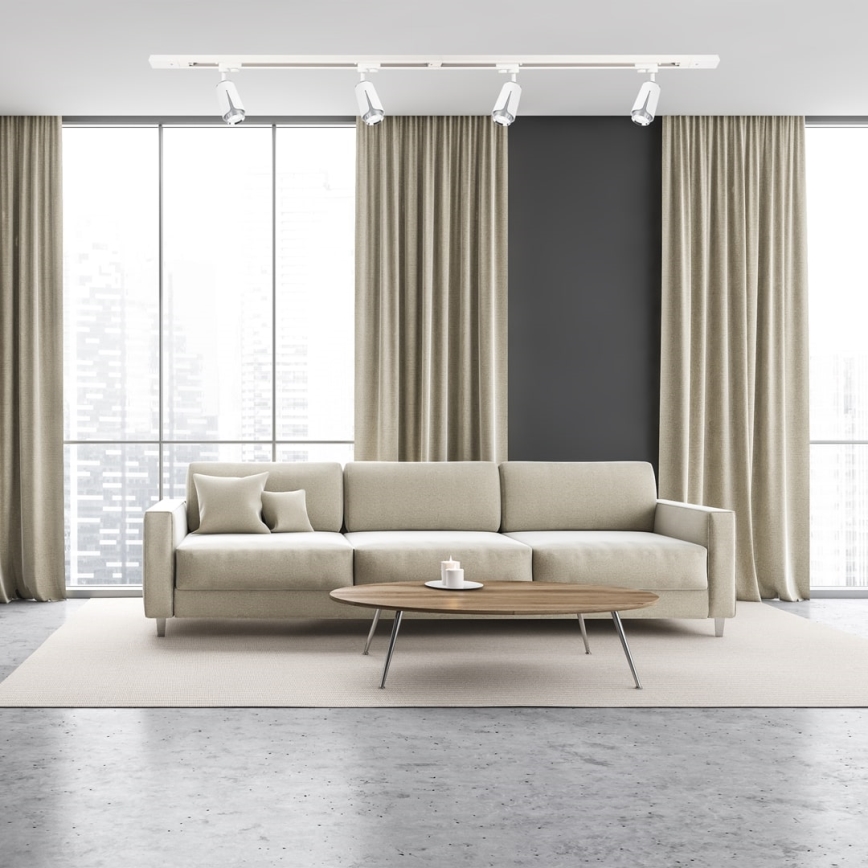 Svetiljka za šinski sistem FLOWER 1xGU10/8W/230V bela