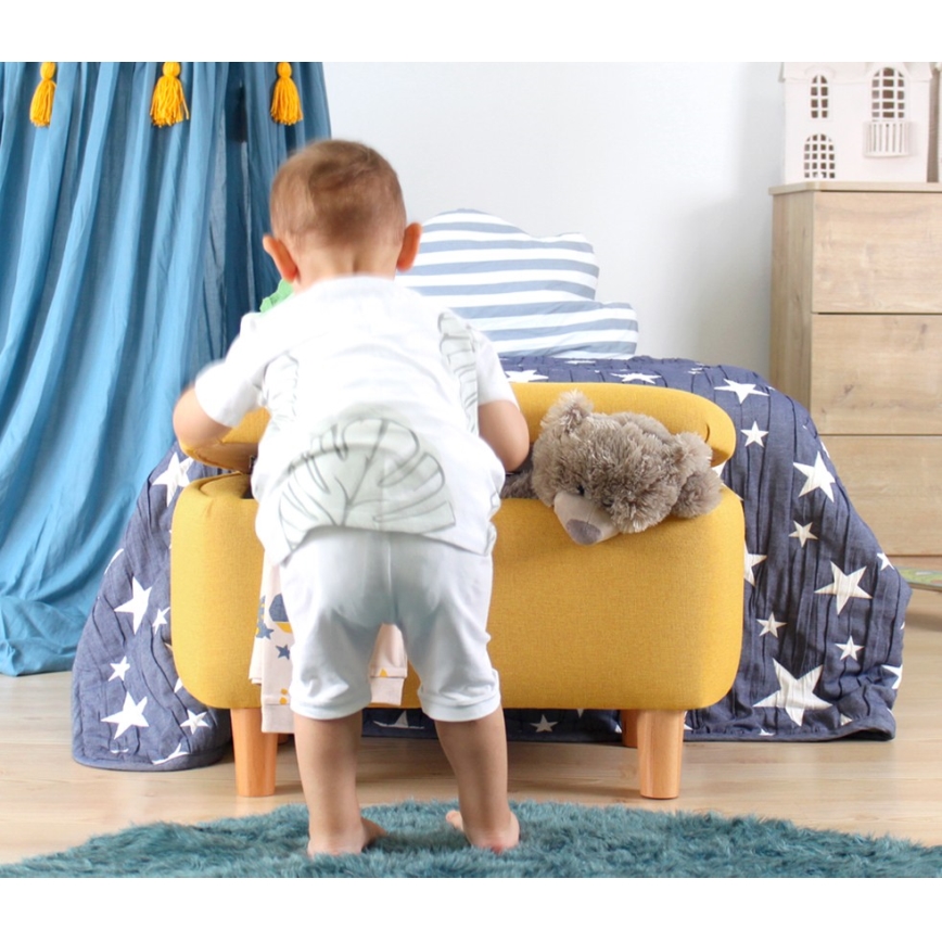 Tabure PIXI 37x61 cm žuta