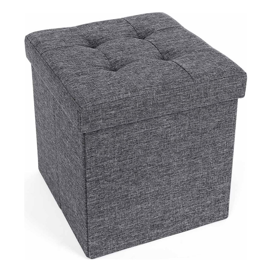 Tabure SULTAN 38x38 cm siva
