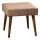 Taburet NUTO 46x46 cm braon