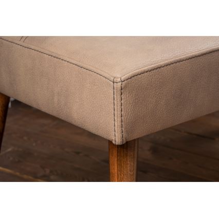 Taburet NUTO 46x46 cm braon
