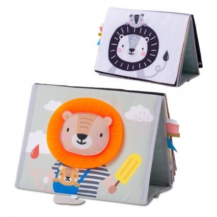 Taf Toys - Dečija tekstilna knjiga sa ogledalcem savana
