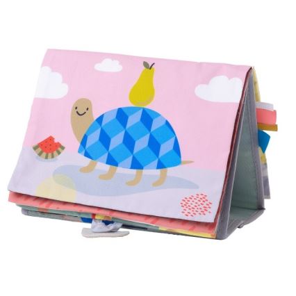 Taf Toys - Dečija tekstilna knjiga sa ogledalcem savana
