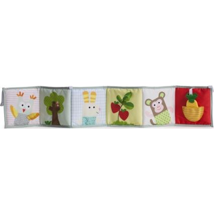 Taf Toys - Dečja tekstilna knjiga 3u1 životinjice