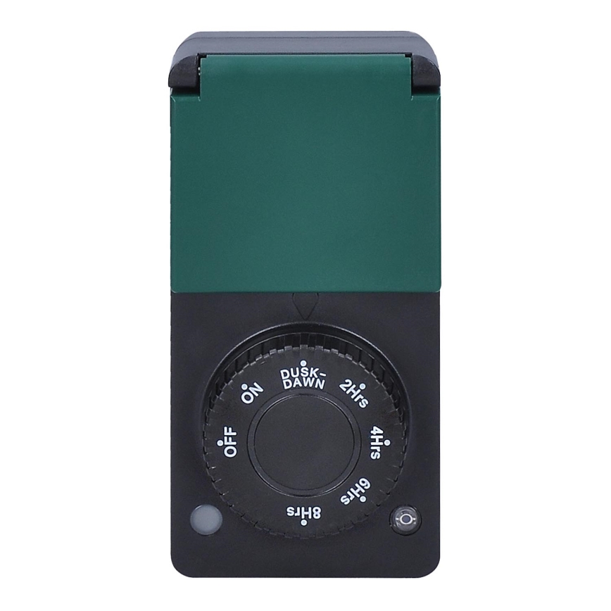 Tajmer sa senzorom za sumrak 3600W/230V IP44