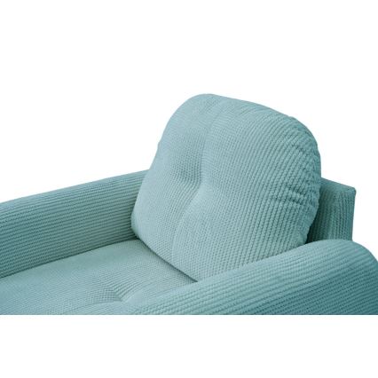 Tapacirana fotelja CLOUDY tirkizna