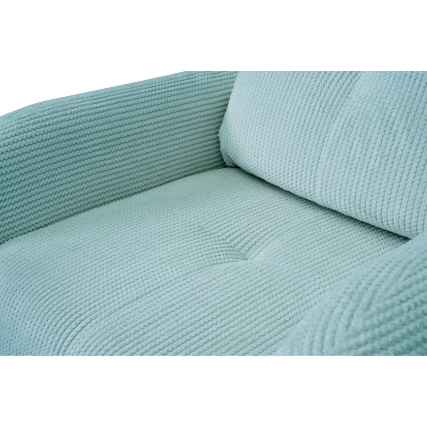 Tapacirana fotelja CLOUDY tirkizna