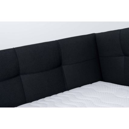Tapacirani krevet sa prostorom za odlaganje bez dušeka MARIA PETITE 120x200 cm antracit