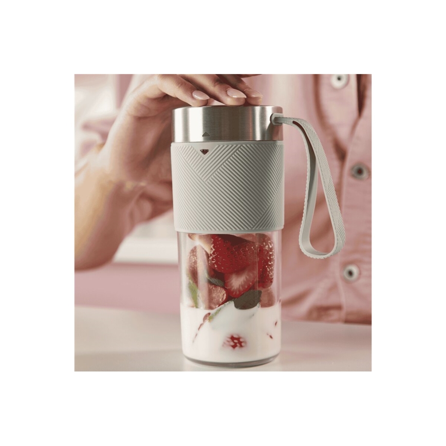 Tefal - Smoothie blender BLENDFORCE 50W/5V 1200 mAh mint zelena